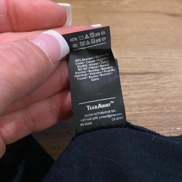 Anvil Navy Graphic Tank Top - Picture 4 of 11